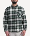 Chemise En Flanelle À Carreaux Coupe Décontractée