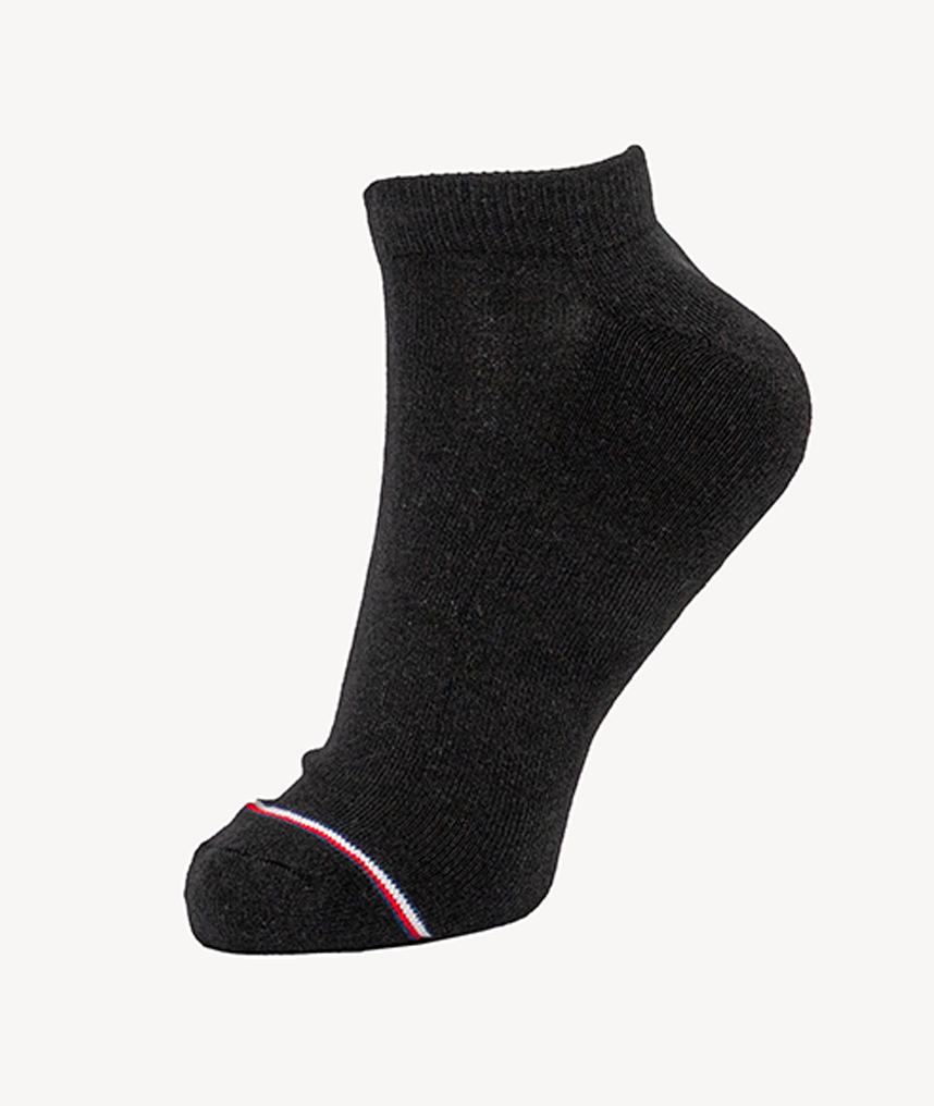 E-104041001-003_A 3 paires de Chaussettes Tommy Hilfiger Noires – Image 1