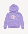 Hoodie CHAMPION Violet Enfant