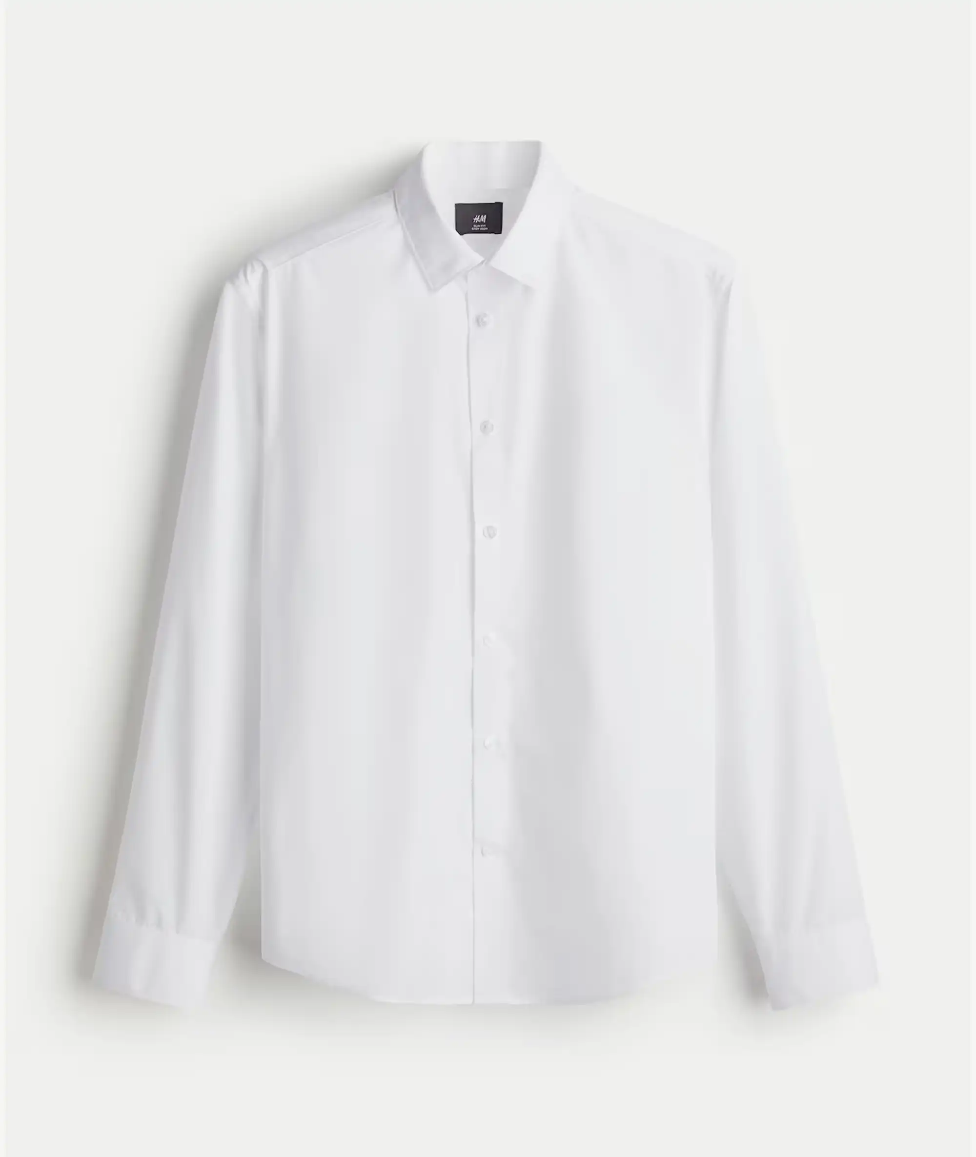 E-1242812001_A Chemise H&M Blanche En Polyester – Image 1