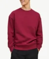 Sweatshirt En Coton Coupe Décontractée