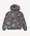 Hoodie Primark Fille Gris