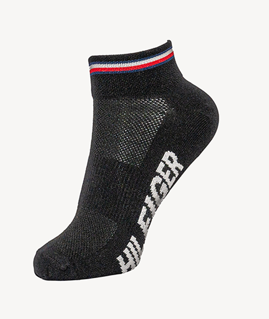 E-186041004-003_A 3 paires de Chaussettes Tommy Hilfiger Noires – Image 1