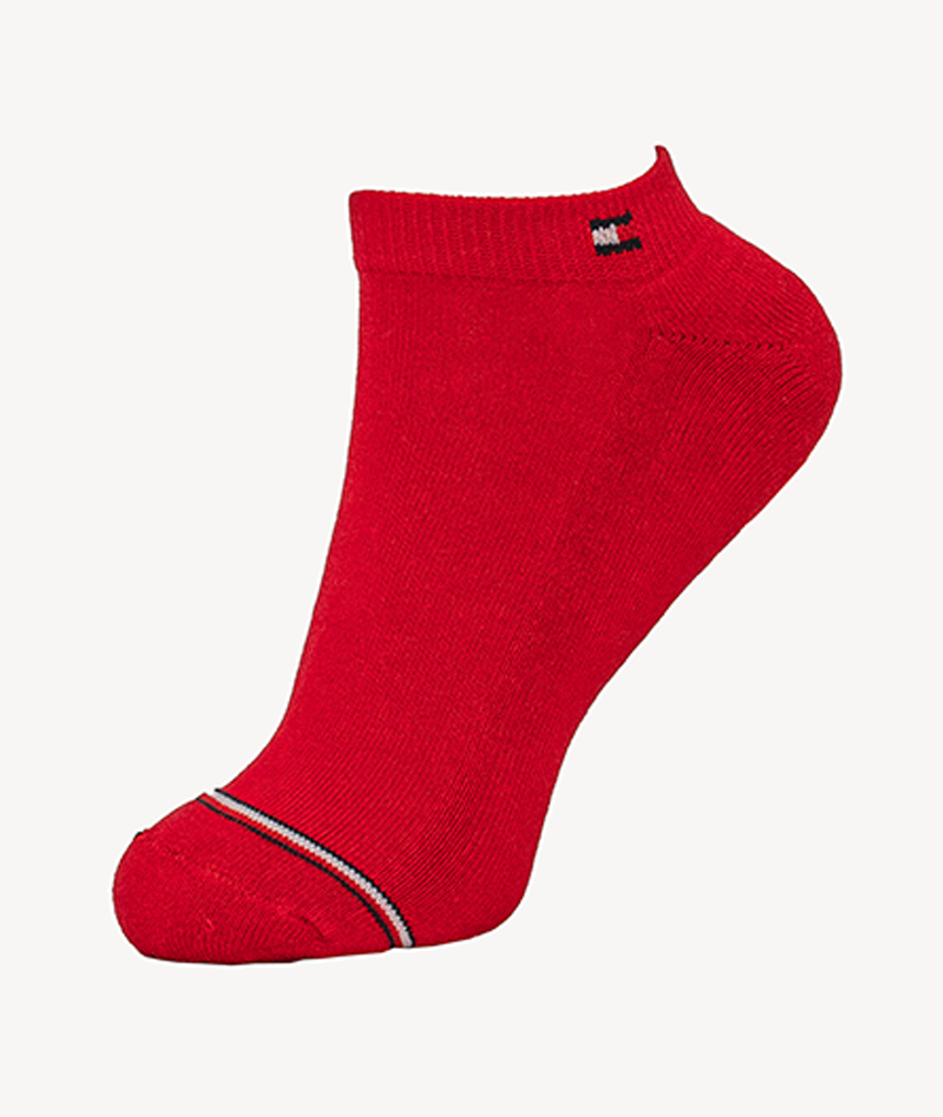 E-186041006-004_A 3 paires de Chaussettes Tommy Hilfiger Rouges – Image 1