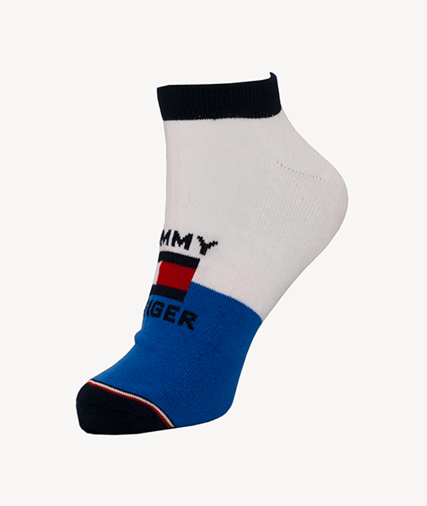 E-186041007-002_A 3 paires de Chaussettes Tommy Hilfiger Blanc – Image 1