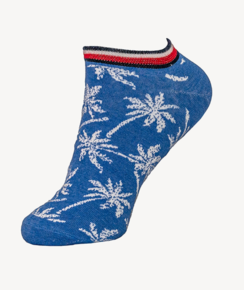 E-186041009-006_A 3 paires de Chaussettes Tommy Hilfiger Bleues – Image 1