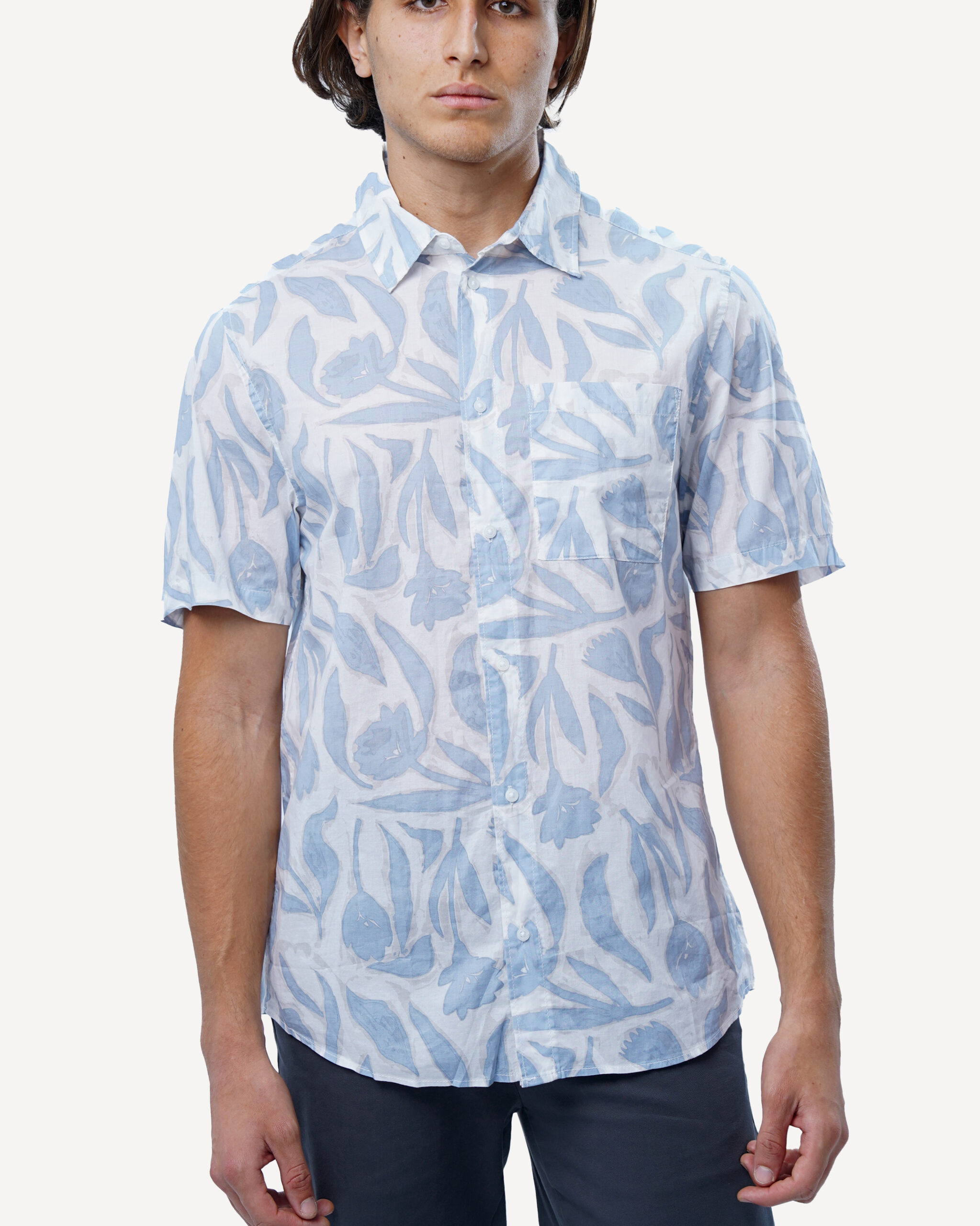 E-0501620070_A Chemise En Coton Coupe Standard – Image 1