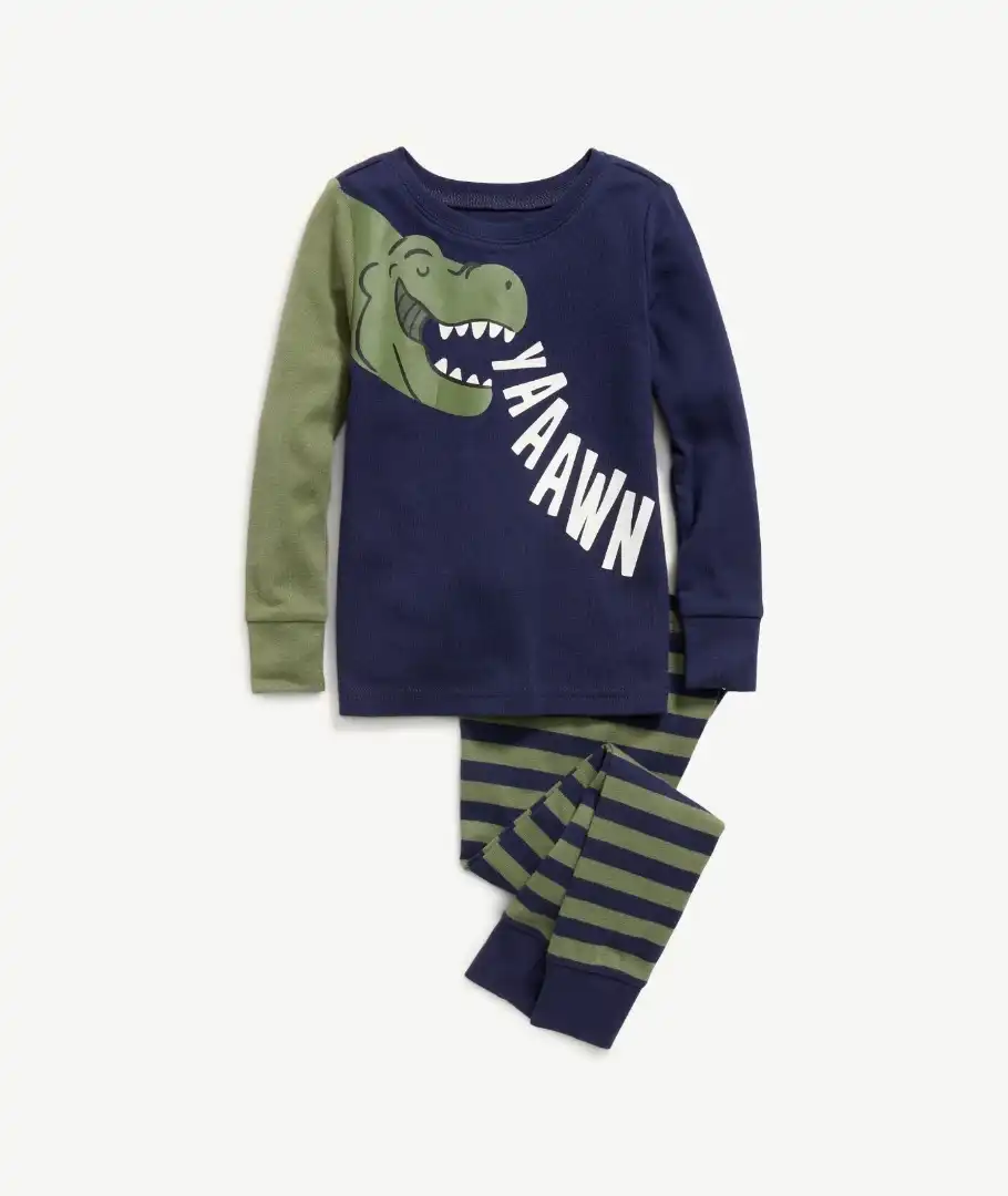 E-169022009-006_A Pyjama à motifs de dinosaures – Image 1