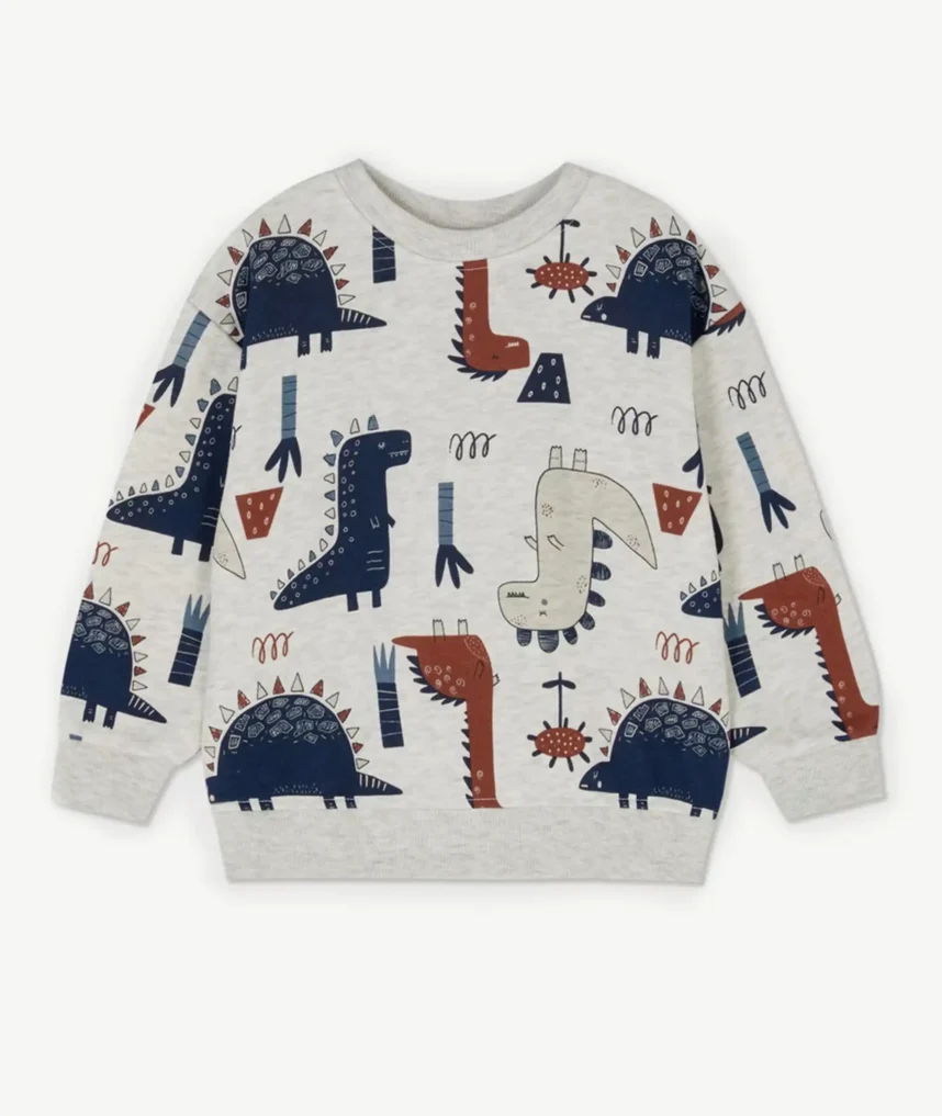 Sweat-shirt ras-du-cou graphique