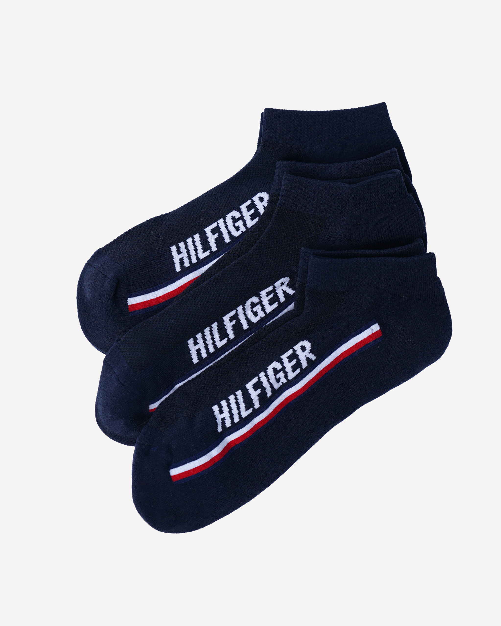 E-186041010-006_A 3 paires de Chaussettes Tommy Hilfiger Bleues – Image 1