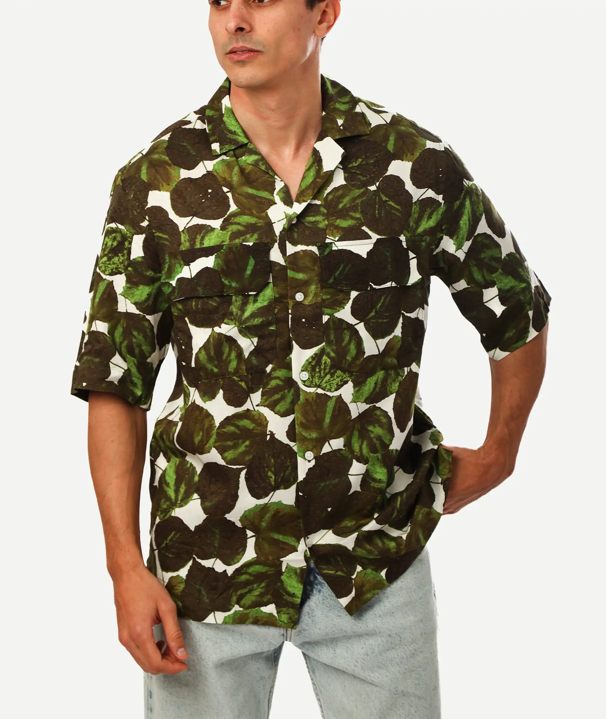 E-1099637003_A Chemise De Villégiature Coupe Décontractée – Image 1