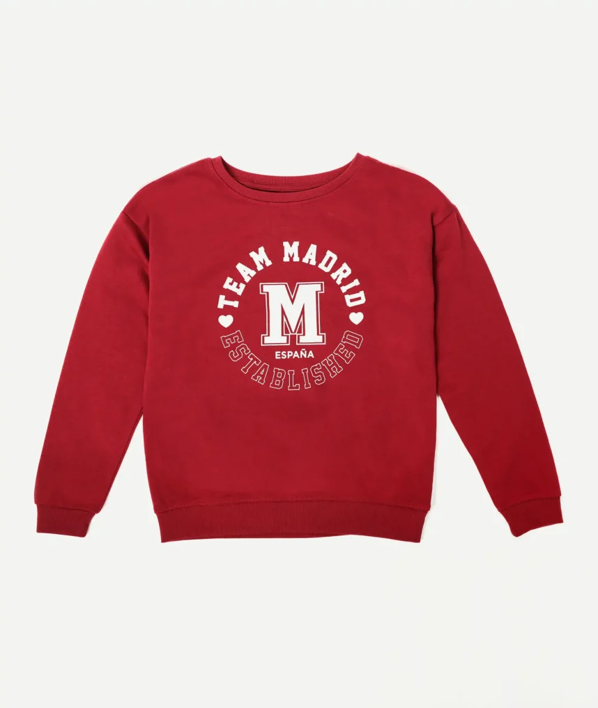 Sweatshirt Rouge