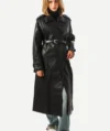 Trench Cuir MANGO Noir – Image 3