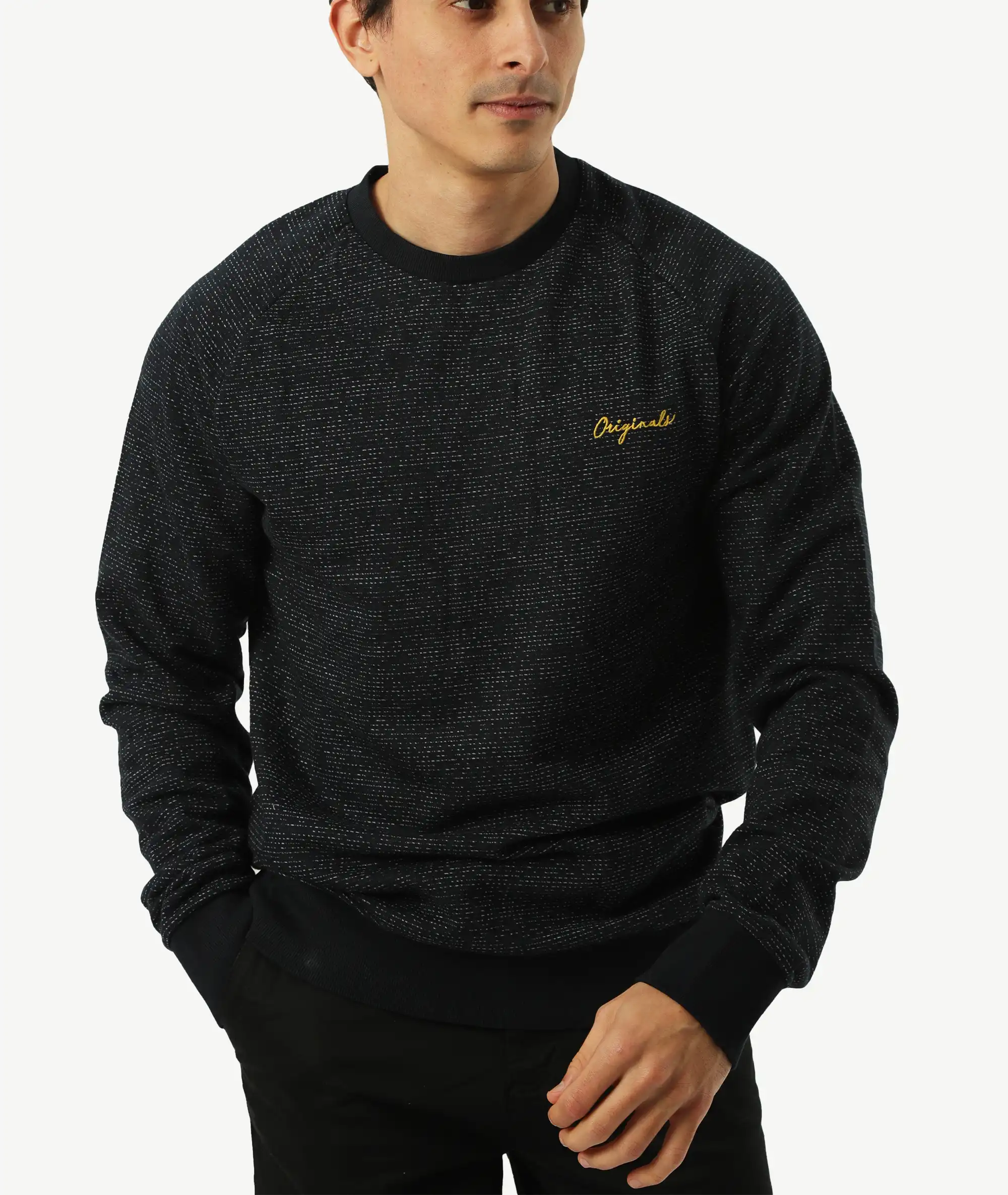 E-12144144_A Sweatshirt En Coton Coupe Décontractée – Image 1
