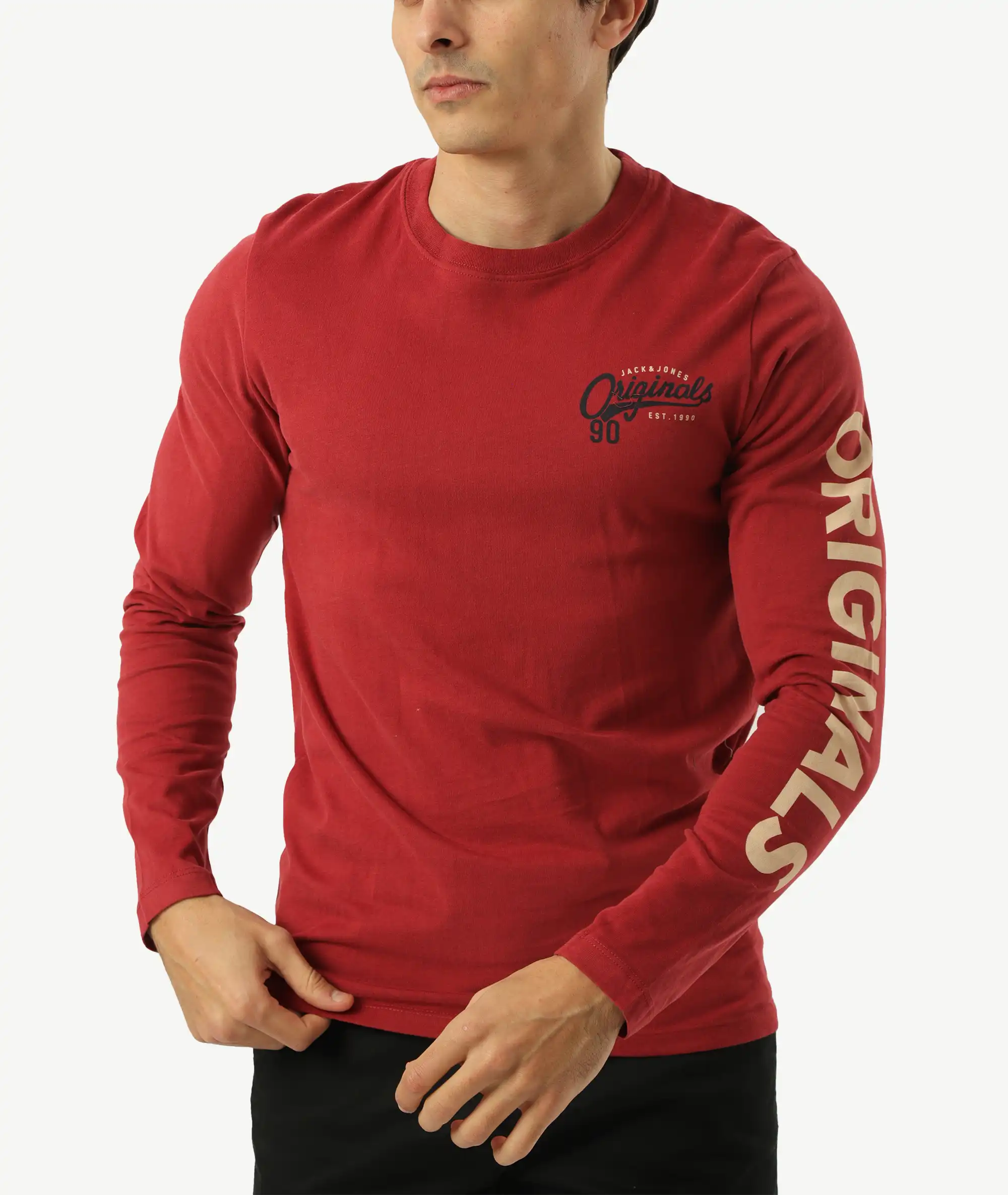 E-12158766_A Pull En Coton Coupe Classique – Image 1