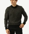 Pull Laine Col Rond JACK&JONES Noir