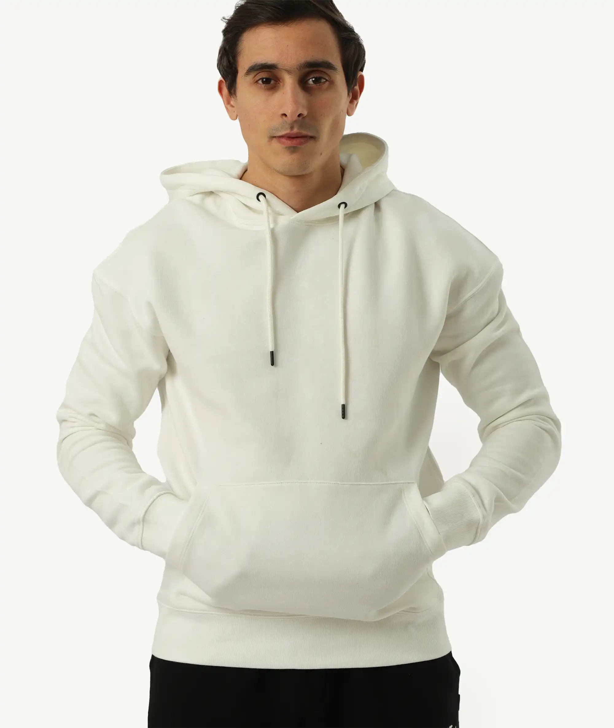 E-140038001-002_A Hoodie En Coton Coupe Décontractée – Image 1