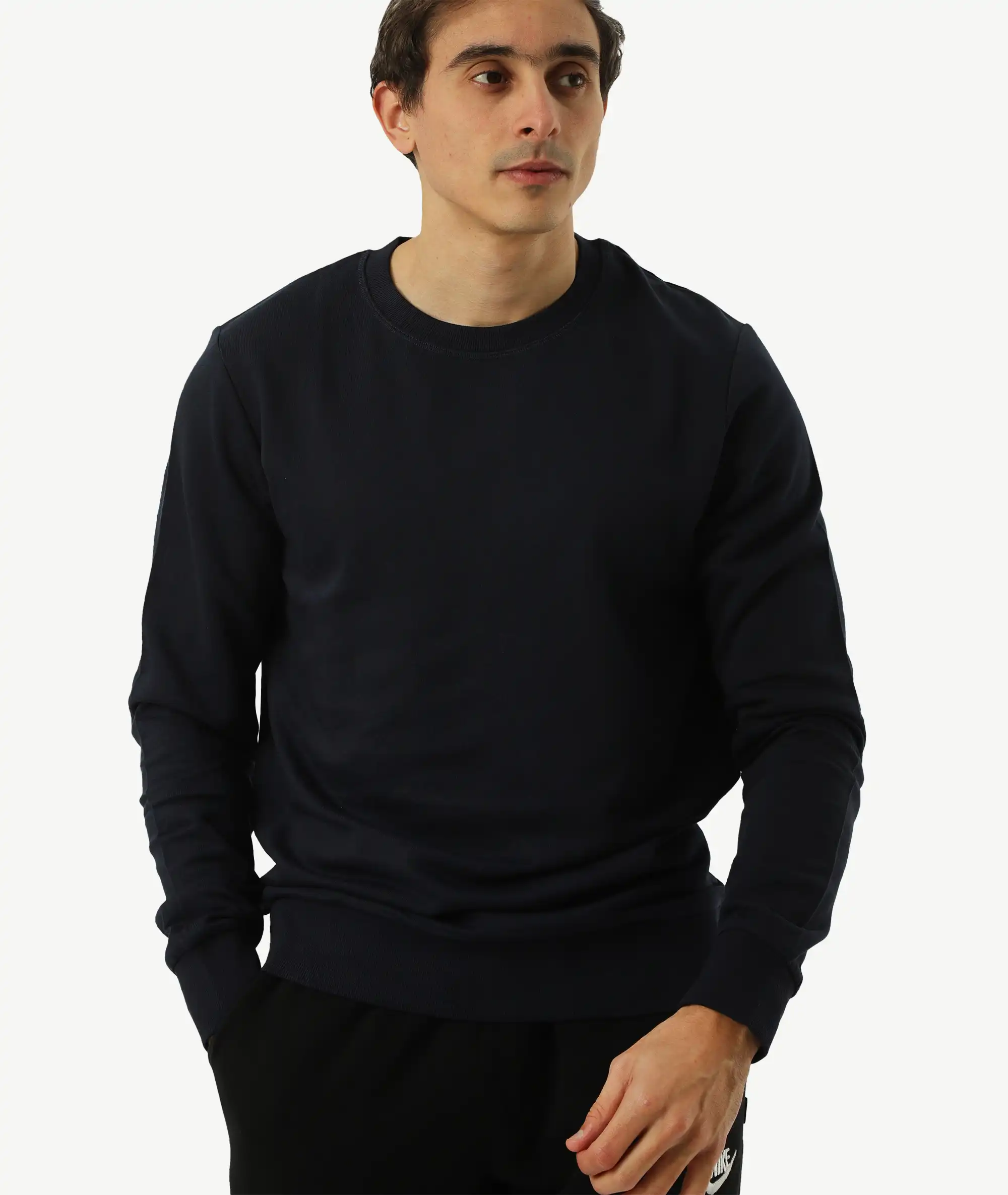 E-140038002-006_a Sweatshirt En Coton Coupe Décontractée – Image 1