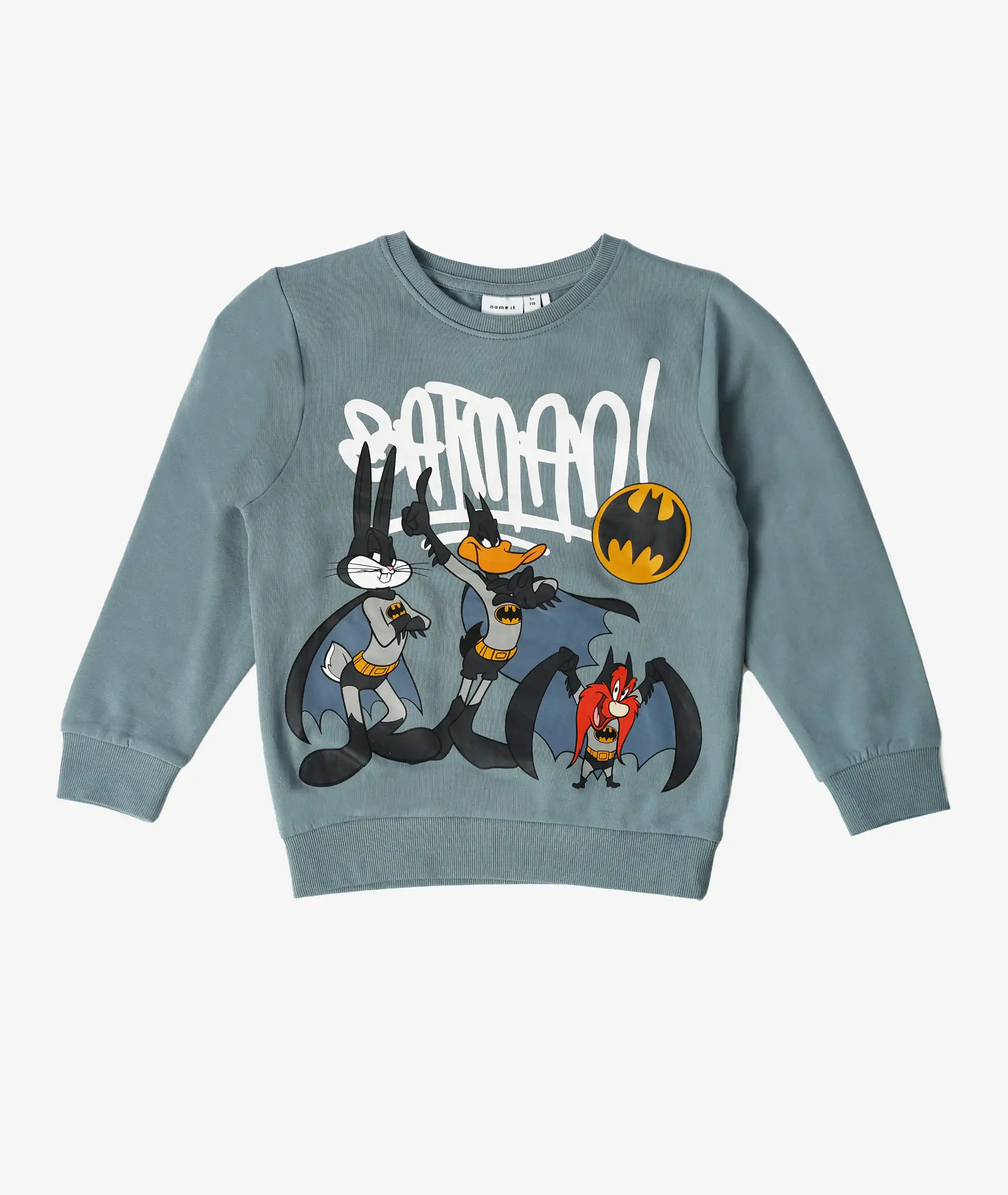 E-156038007-008_A Sweatshirt NAME IT Gris Motif Looney Tunes – Image 1