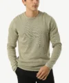 Pull Col Rond ONLY&SONS Vert-Gris
