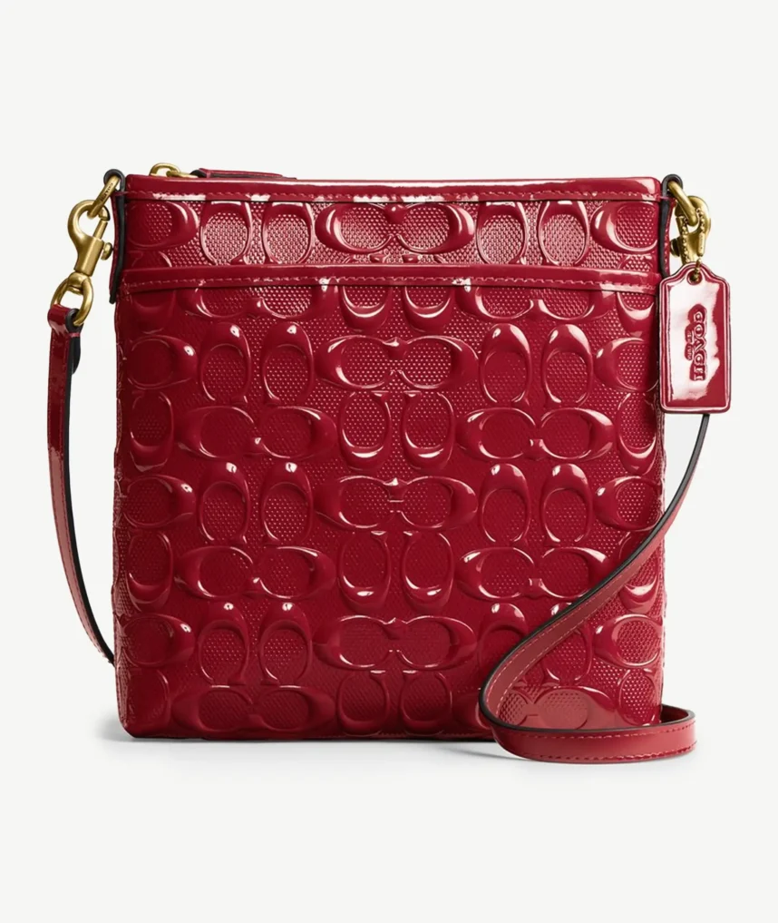 Sac à main COACH Rouge