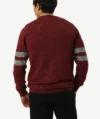 Pull Col Rond ZARA Grenat – Image 2