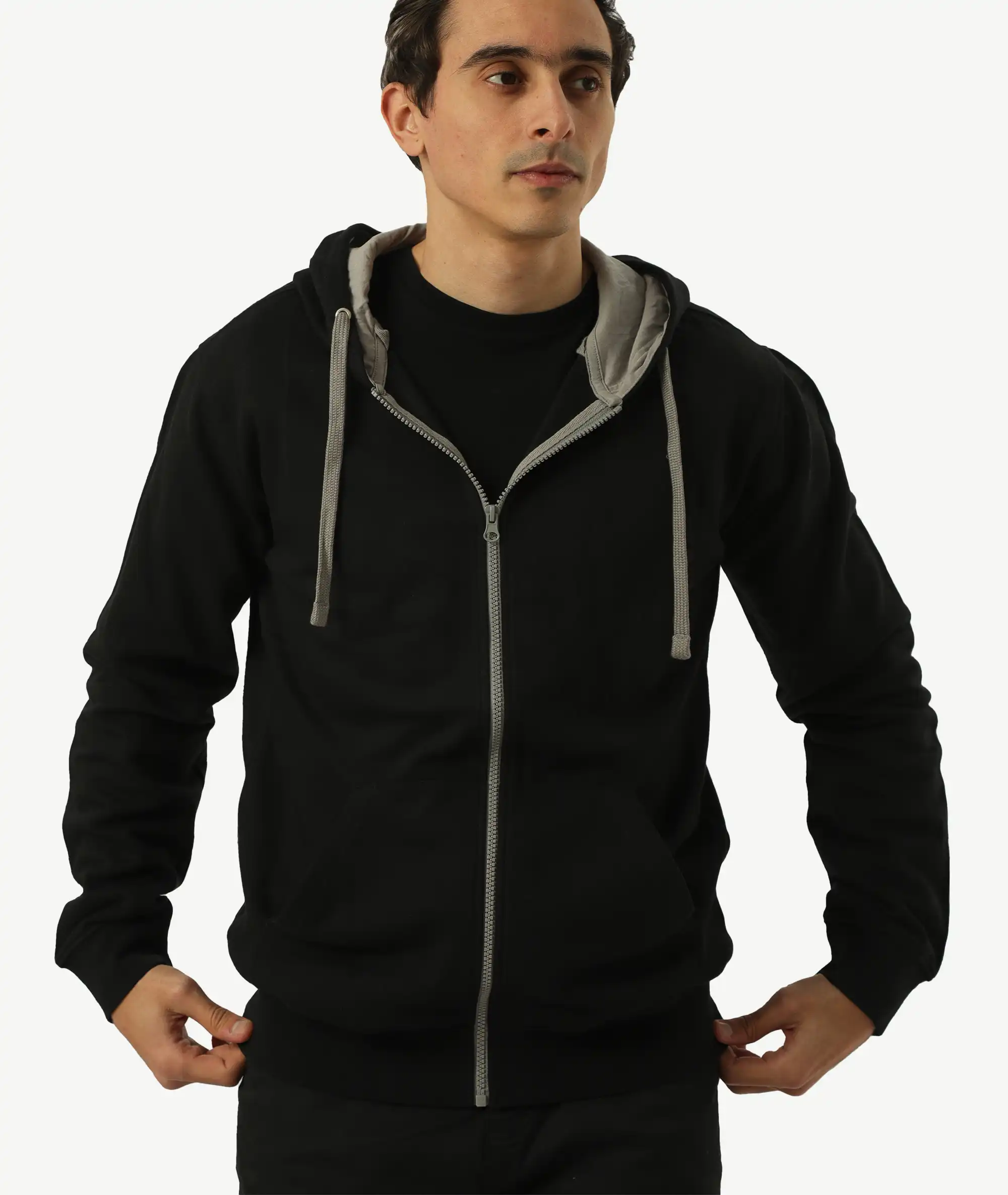 E-195036001-006_A Veste En Coton Coupe Régulière – Image 1