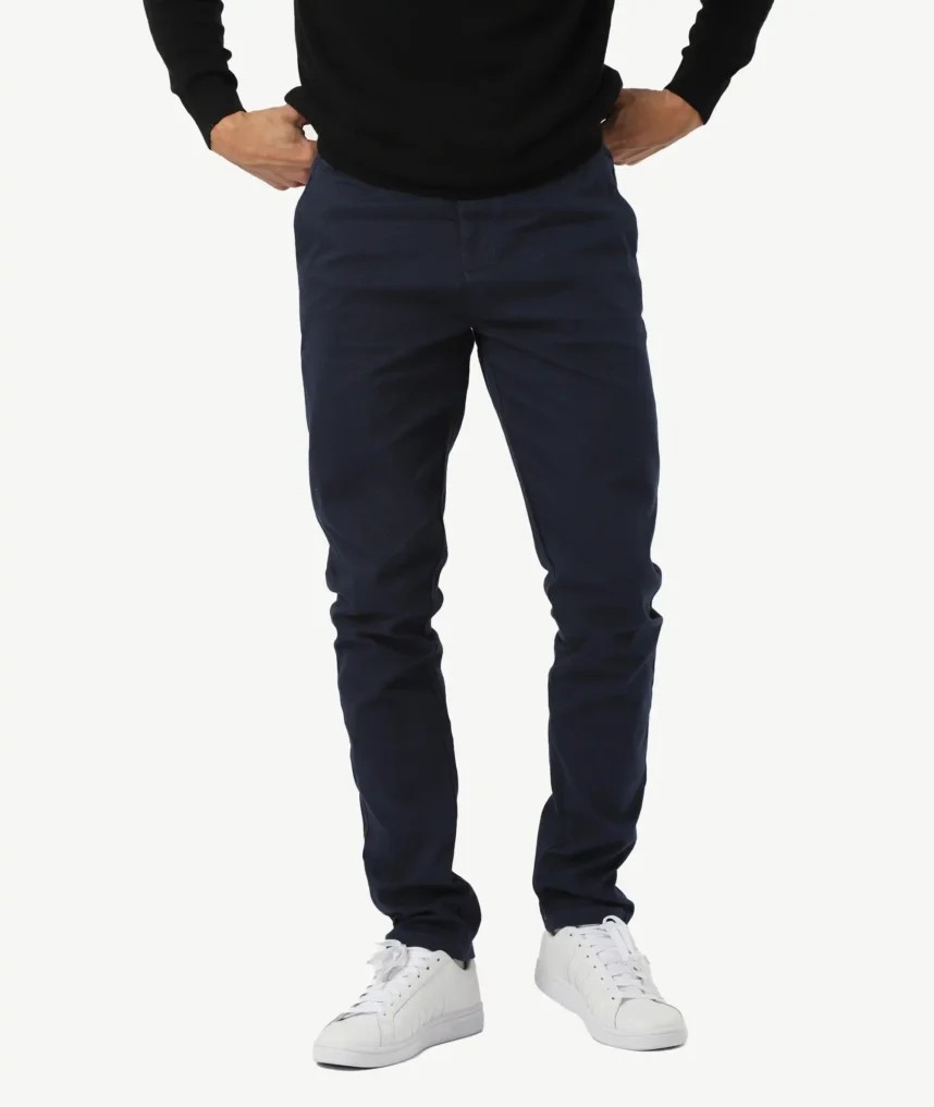 Pantalon Toile VICTOR - Bleu Moderne
