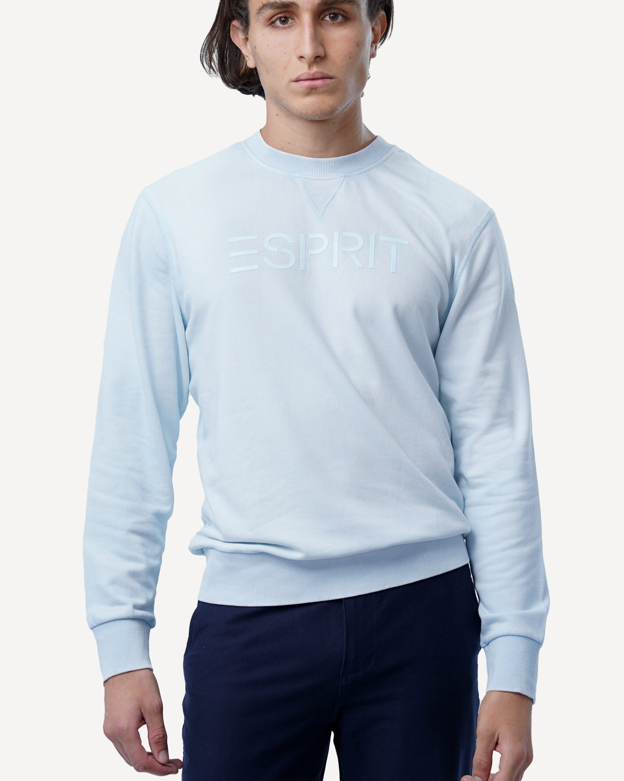 E-SR9507001000001_A-scaled Sweatshirt En Coton Coupe Décontractée – Image 1