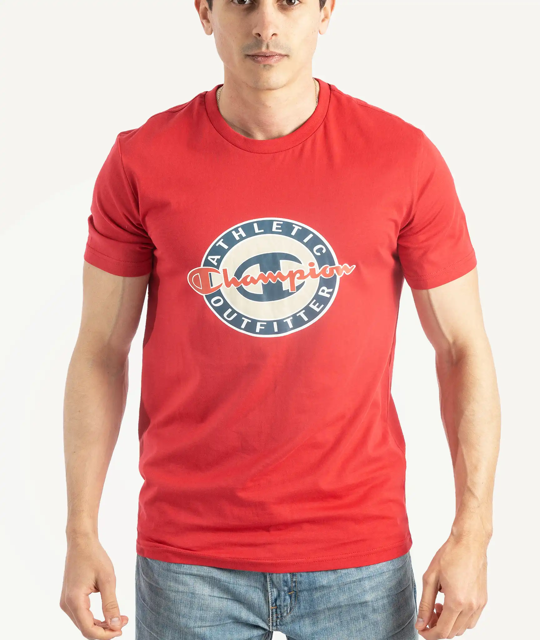 E-115034029-004_A T-Shirts CHAMPION Rouge – Image 1