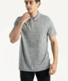Polos  ESPRIT Basique Gris Chiné