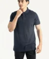Polos  ID Basique Bleu Nuit