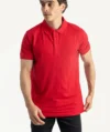 Polos  ID Basique Rouge