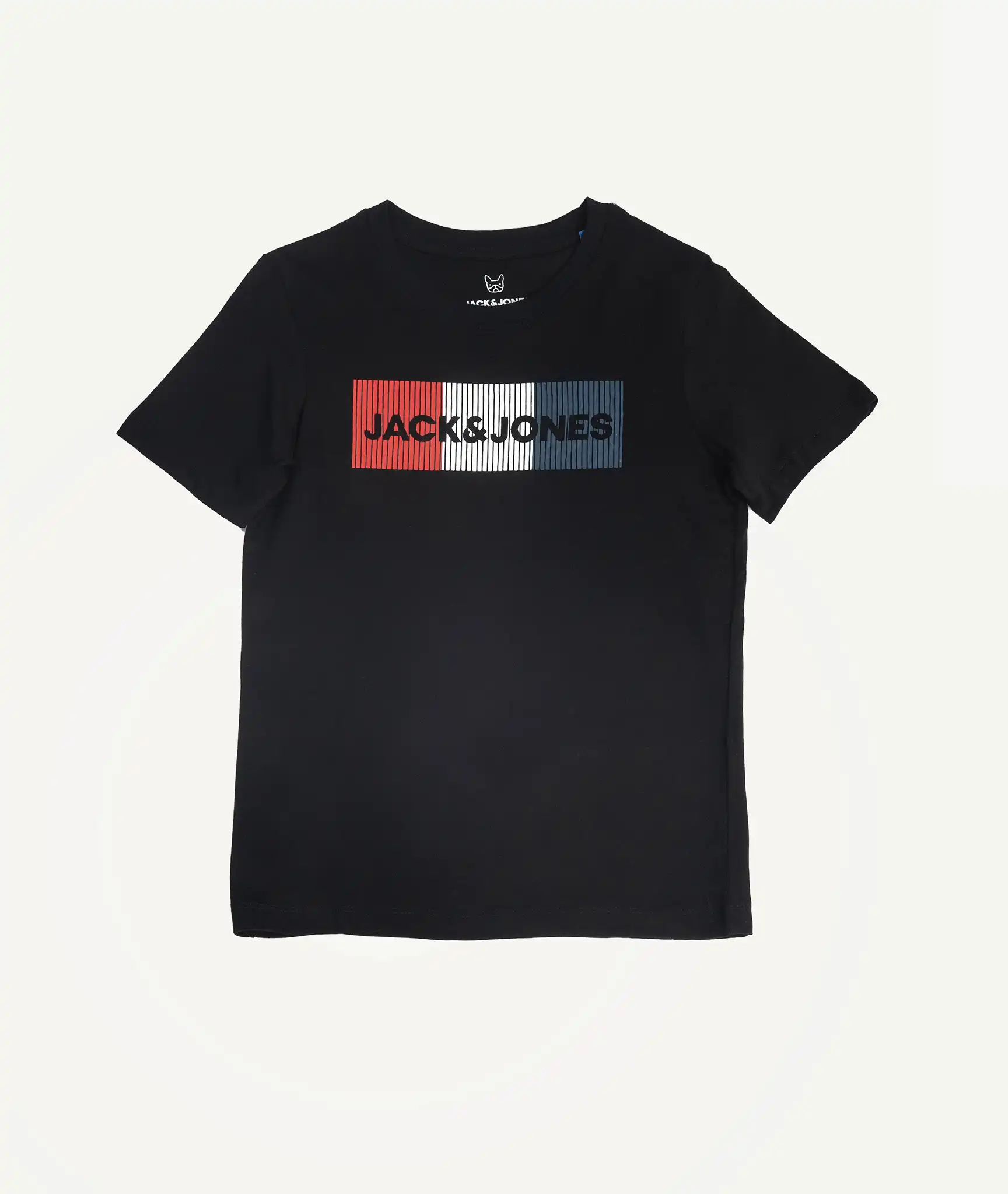 E-140034006-003_A T-Shirts Imprimé JACK&JONES enfant Noir – Image 1