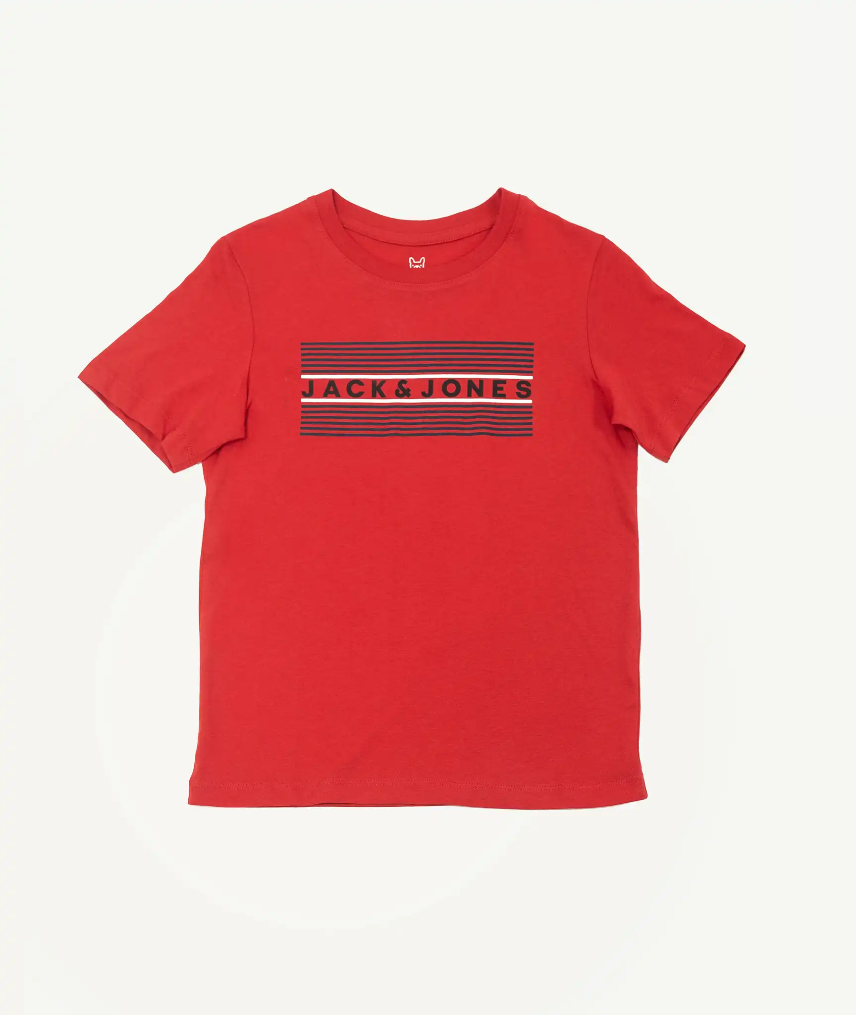 E-140034012-004_A T-Shirts Imprimé JACK&JONES enfant Rouge – Image 1