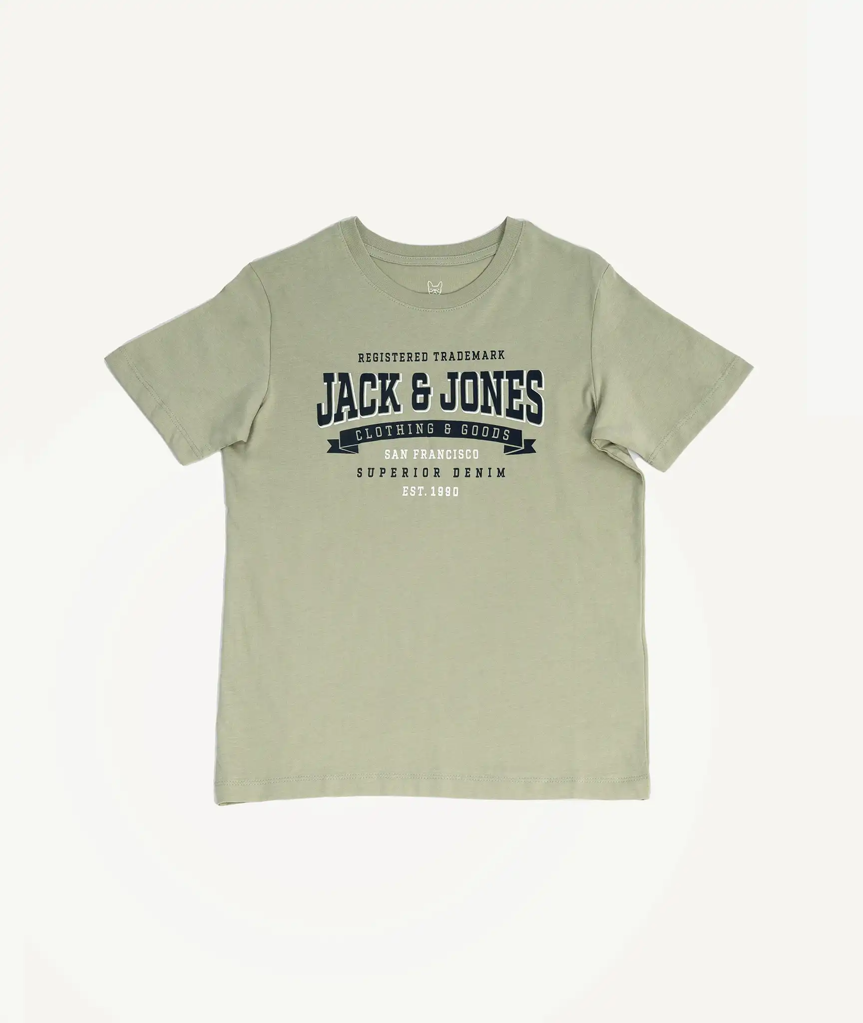E-140034013-009_A T-Shirts Imprimé JACK&JONES enfant Vert – Image 1