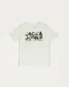 T-Shirts Imprimé JACK&JONES enfant Blanc