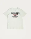 T-Shirts Imprimé JACK&JONES enfant Blanc