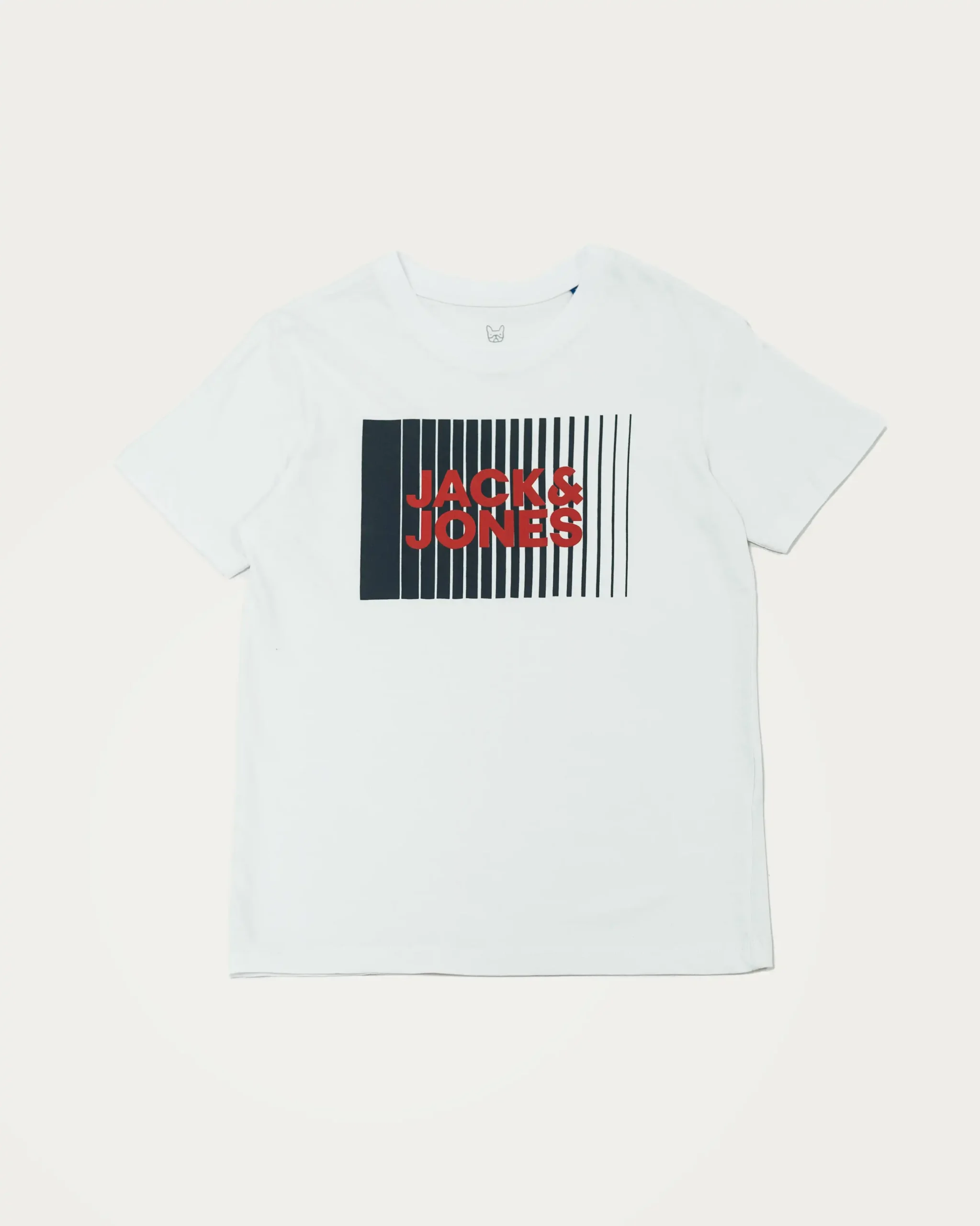 E-140034017-002_A T-Shirts Imprimé JACK&JONES enfant Blanc – Image 1