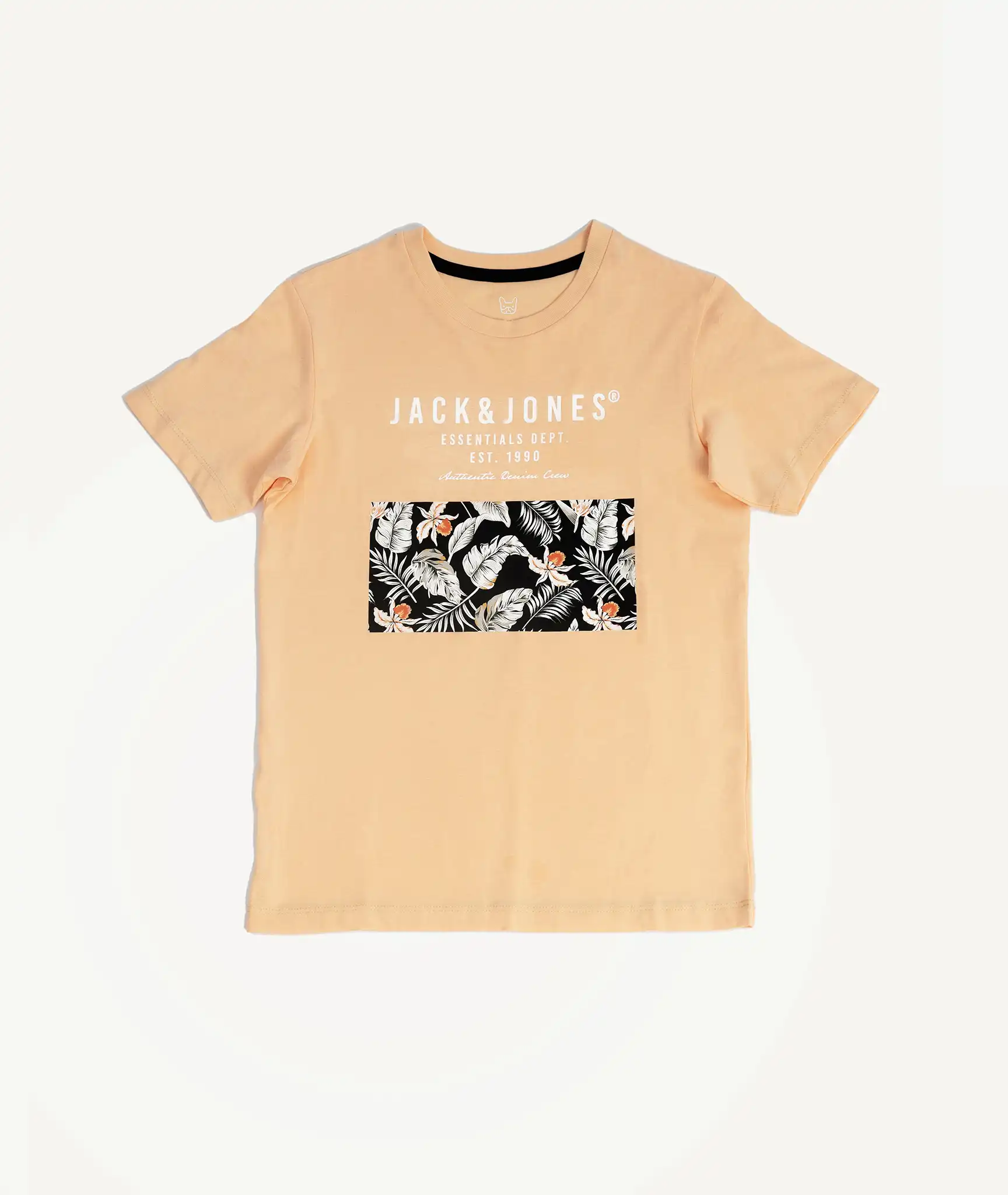 E-140034019-016_A T-Shirts Imprimé JACK&JONES enfant Saumon – Image 1