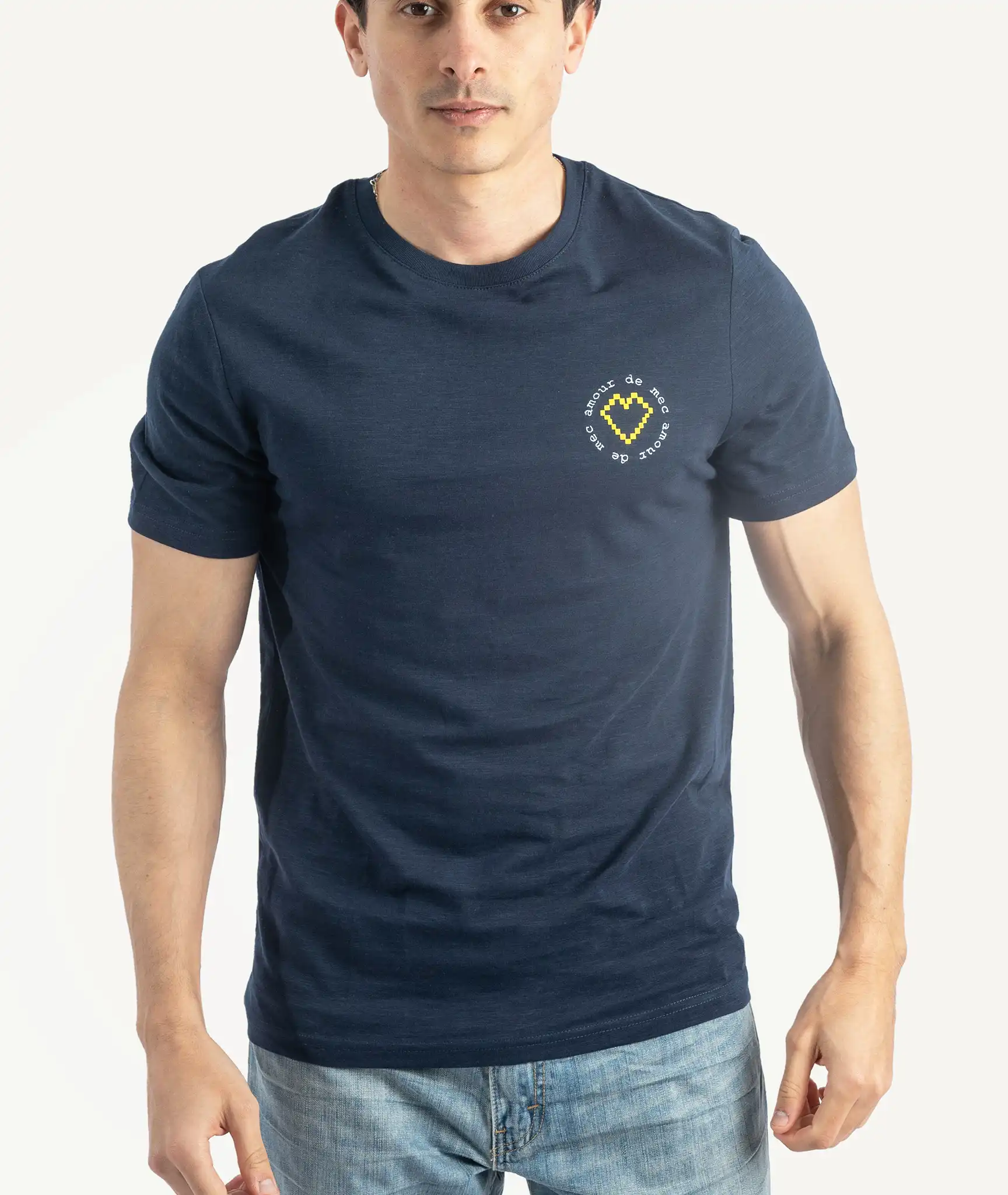 E-143034003-006_A T-Shirts Jules Bleu – Image 1