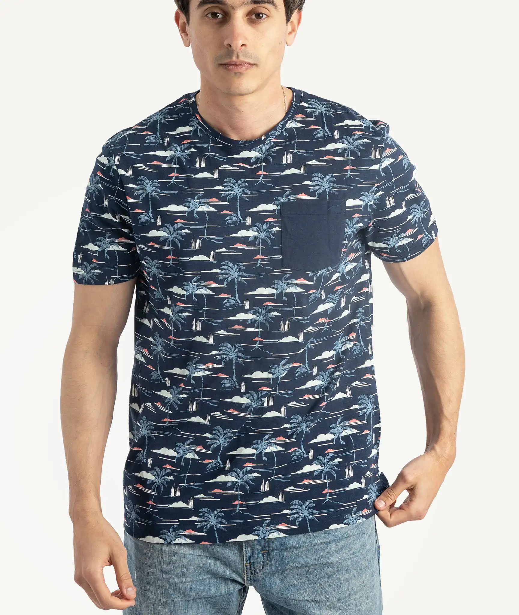E-143034008-006_A T-Shirts Jules Bleu – Image 1
