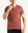 T-Shirts Jules Basique Rouge Brique