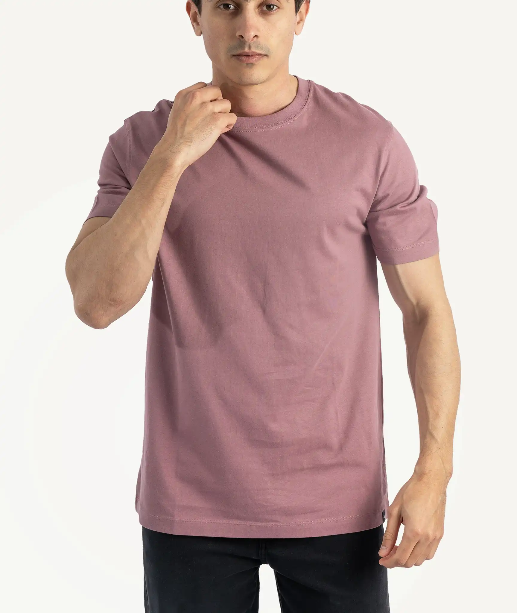 E-143034021-011_A T-Shirts Jules Basique Parme – Image 1
