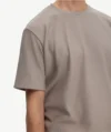 T-Shirts Selected Basique Marron – Image 3