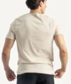 T-Shirts Selected Basique Beige – Image 2