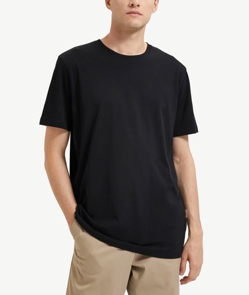 T-Shirts Selected Basique Noir