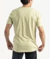 T-Shirts Selected Basique Vert – Image 2