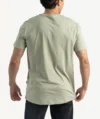 T-Shirts Selected Basique Vert – Image 2