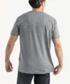 T-Shirts Selected Basique Gris Chiné – Image 2